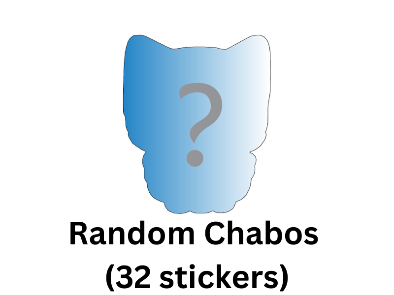 Random Chabos (32 Stickers)