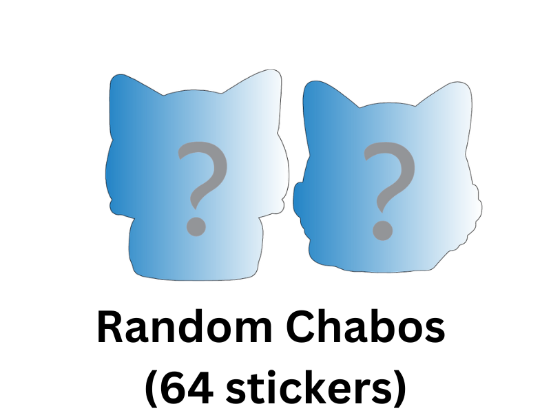 Random Chabos (64 Stickers)